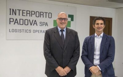Visit of Assindustria Venetocentro president Leopoldo Destro to Padua Interport