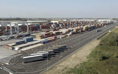 Inauguration of the new semi-trailer terminal with over 200 parking spaces